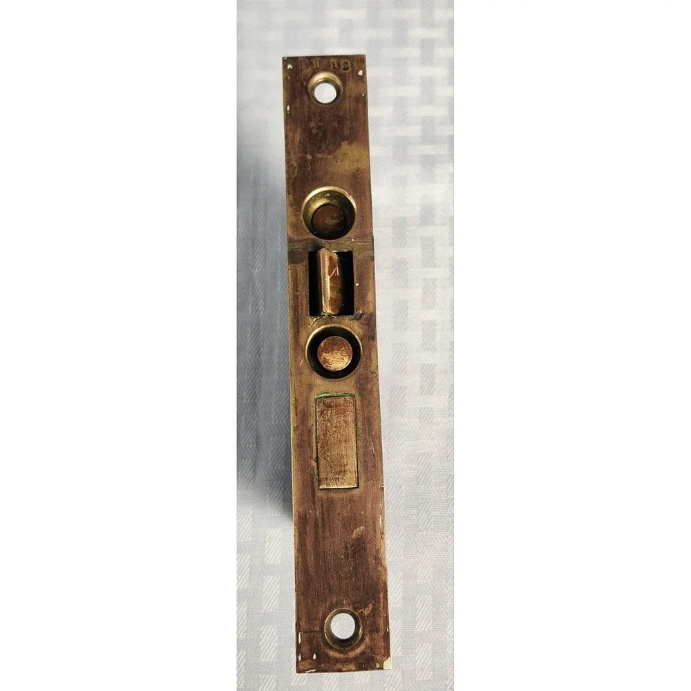 Antique Corbin Entry Exterior Door Mortise Lock Brass‎ Cast Iron Restoration